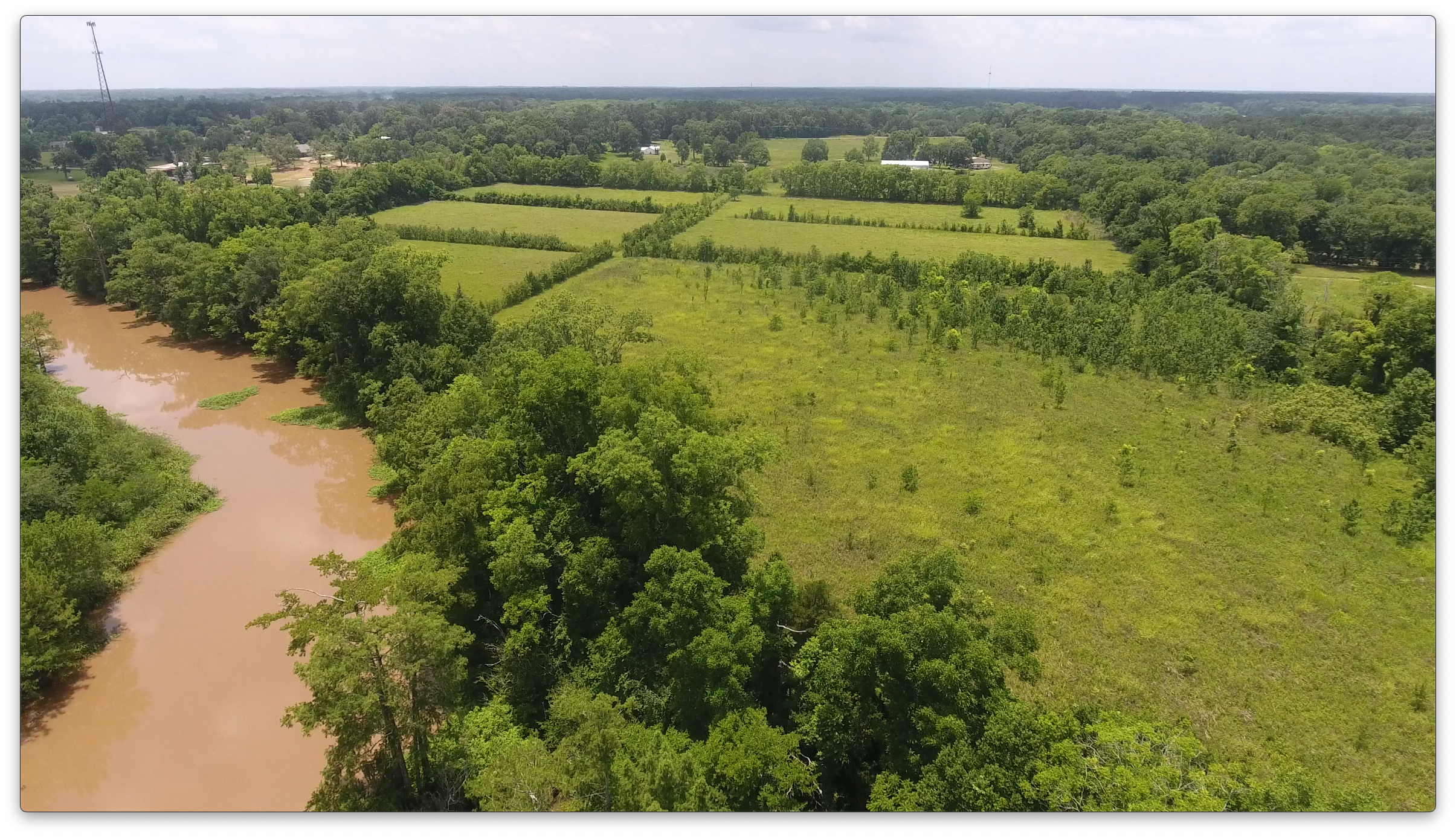 Lot 4 – 41.51± Acres | Bayou Frontage Near I-49  - Woodworth, LA